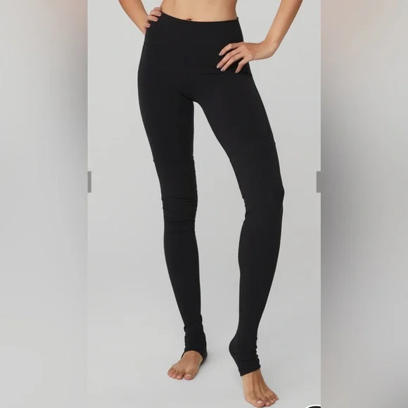 Alo Yoga High Waist Goddess Legging Black Size Small